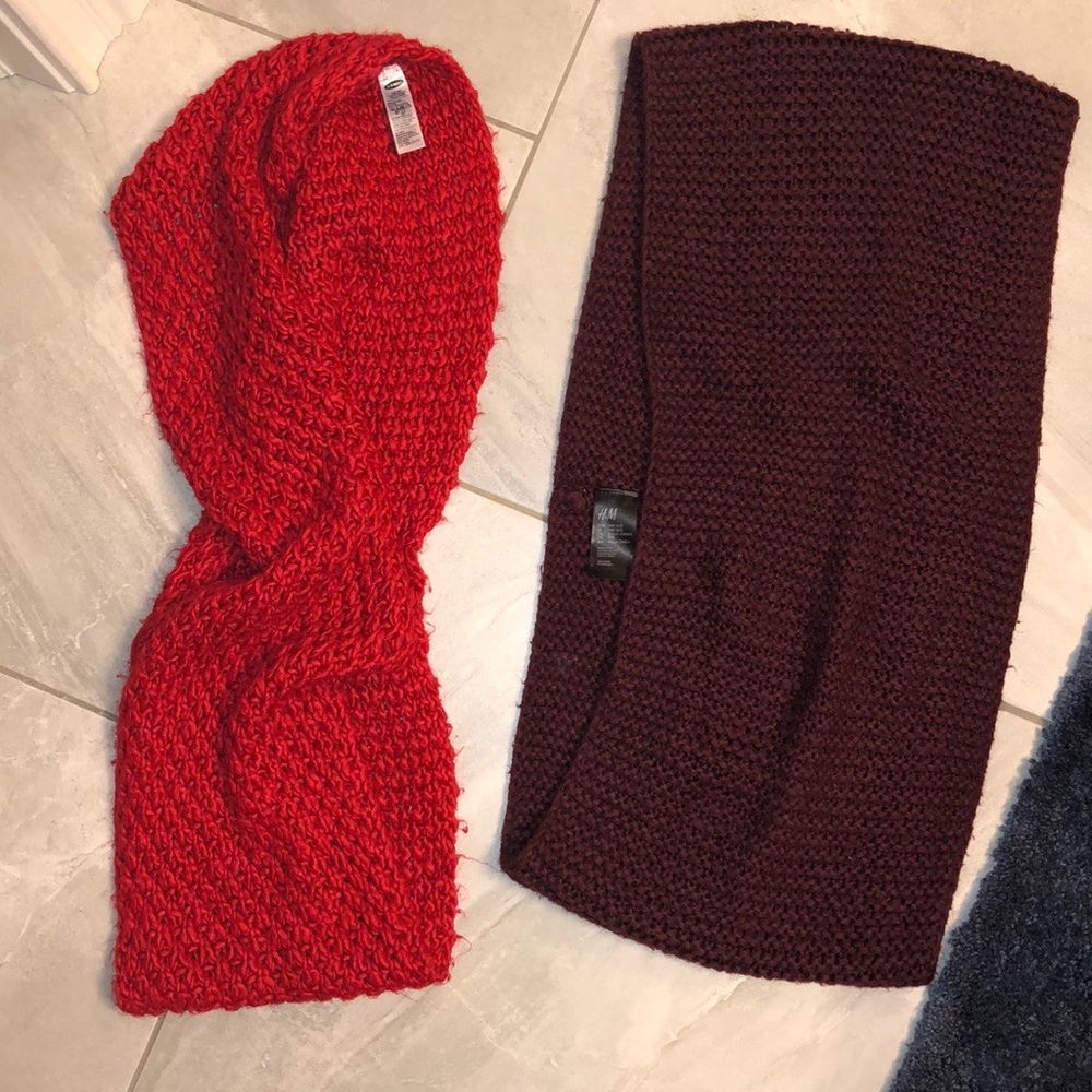 TWO scarves